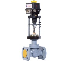 Клапан запорный (КЗФЭ) 15с922нж 2″ Ду50 Ру40 с приводом ST 0.1