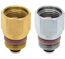 Клапан обратный FAR FA 2080 1/2″x1/2″ Ду15x15 Ру10 для воздухоотводчика латунный хромированный