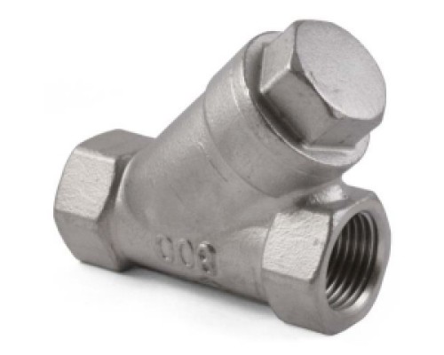 Клапан обратный OVG24 3/4″ Ду20 Ру40 нержавеющий пружинный муфтовый У-образный Клапан обратный OVG24 3/4″ Ду20 Ру40 нержавеющий пружинный муфтовый У-образный