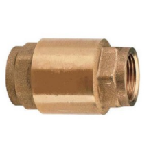 Клапан обратный пружинный Icma 53 1 1/4″ Ду32 Ру18  латунный, резьбовой