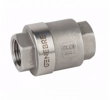 Клапан обратный дисковый Genebre 2416 3/8″ Ду10 Ру63 пружинный резьбовой