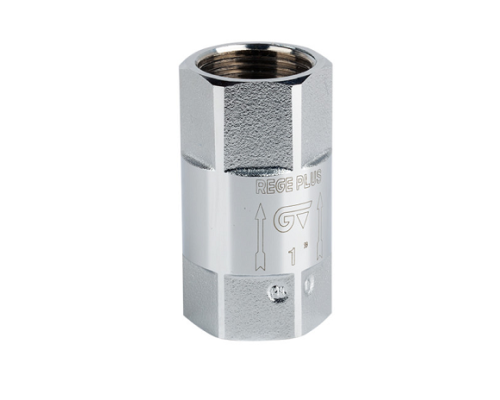 Клапан обратный пружинный GENEBRE 3122P 08 1 1/2″ Ду40 Ру18, корпус - латунь, клапан - латунь, уплотнение - NBR, муфтовый Клапан обратный пружинный GENEBRE 3122P 08 1 1/2″ Ду40 Ру18, корпус - латунь, клапан - латунь, уплотнение - NBR, муфтовый