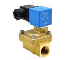 Клапан электромагнитный Danfoss EV220W 3/4″ Ду20 Ру16 латунный, муфтовый, нормально закрытый, серия 10-50, с катушкой AS024DS (042U426502)