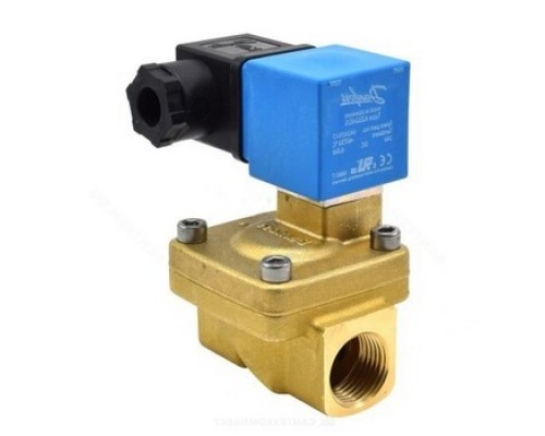 Клапан электромагнитный Danfoss EV220W 3/4″ Ду20 Ру16 латунный, муфтовый, нормально закрытый, серия 10-50, с катушкой AS024DS (042U426502) Клапан электромагнитный Danfoss EV220W 3/4″ Ду20 Ру16 латунный, муфтовый, нормально закрытый, серия 10-50, с катушкой AS024DS (042U426502)