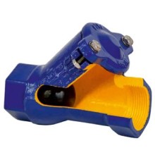Клапан обратный Zetkama 401D-032-C55 1 1/4″ Ду32 Ру16 шаровой чугунный резьбовой