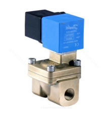 Клапан электромагнитный Danfoss EV220W 1/2″ Ду15 Ру16 латунный, муфтовый, нормально закрытый, серия 10-50, с катушкой AS230CS (042U426432)