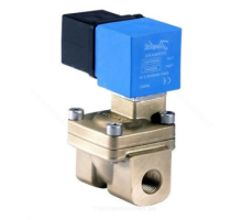 Клапан электромагнитный Danfoss EV220W 3/8″ Ду10 Ру16 латунный, муфтовый, нормально закрытый, серия 10-50, с катушкой AS024CS (042U426119)