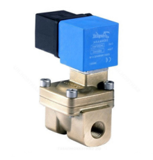 Клапан электромагнитный Danfoss EV220W 1/2″ Ду15 Ру16 латунный, муфтовый, нормально закрытый, серия 10-50, с катушкой AS024CS (042U426419)