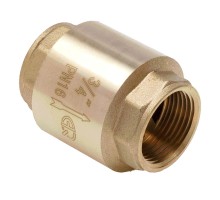 Клапан обратный пружинный AQUALINK 3/4″ с латунным сердечником