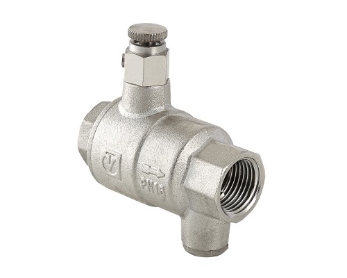 Клапан обратный Valtec VT.171.N.05 3/4″ Ду20 Pу40 c дренажем и воздухоотводчиком Клапан обратный Valtec VT.171.N.05 3/4″ Ду20 Pу40 c дренажем и воздухоотводчиком