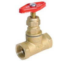 Клапан запорный латунь 15б1п 1 1/2″ Ду40 Ру25 ВР прямой БАЗ БАЗ.А70.40