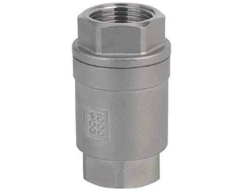 Обратный клапан ABRA-D12-H12W-1000 1″ Ду25 Ру40 пружинный резьбовой Обратный клапан ABRA-D12-H12W-1000 1″ Ду25 Ру40 пружинный резьбовой