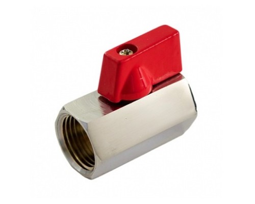 Кран шаровой STI 3/4″ Ду20 Ру16 муфтовый,(муфта-муфта) стандартнопроходной, МИНИ, корпус-латунь Кран шаровой STI 3/4″ Ду20 Ру16 муфтовый,(муфта-муфта) стандартнопроходной, МИНИ, корпус-латунь