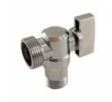 Кран шаровой STI 1/2″ Ду15х20 Ру16 муфтовый, для стиральной машины, корпус-латунь