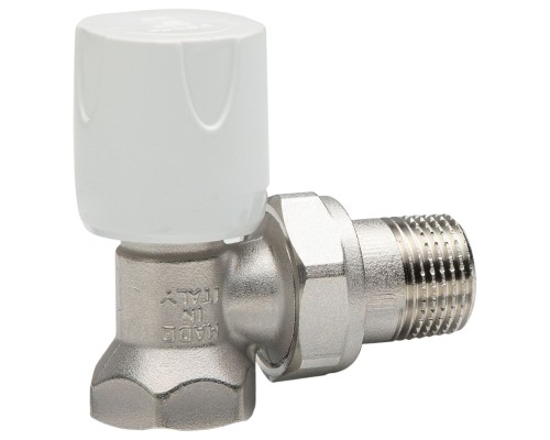 Кран шаровой LUXOR easy RS 102 1/2'' Ду15 Ру10 регулирующий угловой полнопроходной, латунный, внутренняя/наружная резьба, управление ручка-маховик Кран шаровой LUXOR easy RS 102 1/2'' Ду15 Ру10 регулирующий угловой полнопроходной, латунный, внутренняя/наружная резьба, управление ручка-маховик