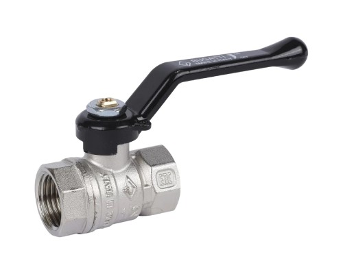 Кран шаровой BUGATTI Arizona 600 3/4” Ду20 Ру25 стандартнопроходной муфтовый для воды, латунный, внутренняя/внутренняя резьба, управление ручка-рычаг Кран шаровой BUGATTI Arizona 600 3/4” Ду20 Ру25 стандартнопроходной муфтовый для воды, латунный, внутренняя/внутренняя резьба, управление ручка-рычаг