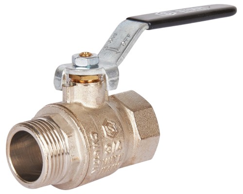 Кран шаровой STOUT SVB-0013 3/4″ Ду20 Ру40 стандартнопроходной муфтовый, латунный, внутренняя/наружная резьба, управление ручка-рычаг Кран шаровой STOUT SVB-0013 3/4″ Ду20 Ру40 стандартнопроходной муфтовый, латунный, внутренняя/наружная резьба, управление ручка-рычаг