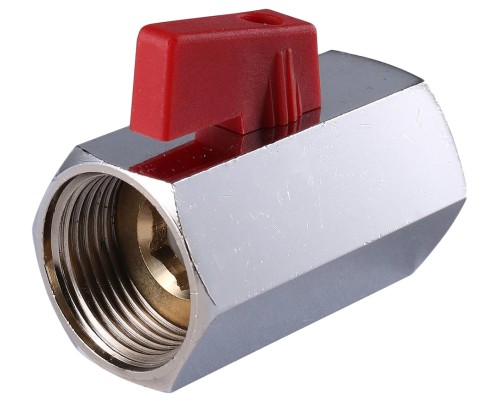 Кран шаровой STOUT SVB-0021 3/4″ Ду20 Ру10 полнопроходной муфтовый, латунный, внутренняя/внутренняя резьба, управление ручка-флажок Кран шаровой STOUT SVB-0021 3/4″ Ду20 Ру10 полнопроходной муфтовый, латунный, внутренняя/внутренняя резьба, управление ручка-флажок