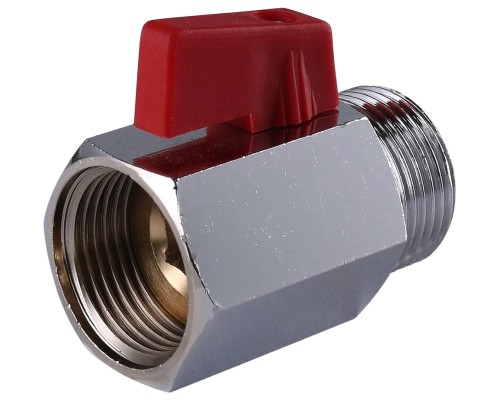Кран шаровой STOUT SVB-0022 3/4″ Ду20 Ру10 полнопроходной муфтовый, латунный, внутренняя/наружная резьба, управление ручка-флажок Кран шаровой STOUT SVB-0022 3/4″ Ду20 Ру10 полнопроходной муфтовый, латунный, внутренняя/наружная резьба, управление ручка-флажок