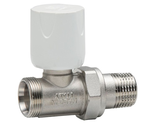 Кран шаровой LUXOR easy RD 111 1/2'' Ду15 Ру10 регулирующий линейный полнопроходной, латунный, наружная/наружная резьба, управление ручка-маховик Кран шаровой LUXOR easy RD 111 1/2'' Ду15 Ру10 регулирующий линейный полнопроходной, латунный, наружная/наружная резьба, управление ручка-маховик