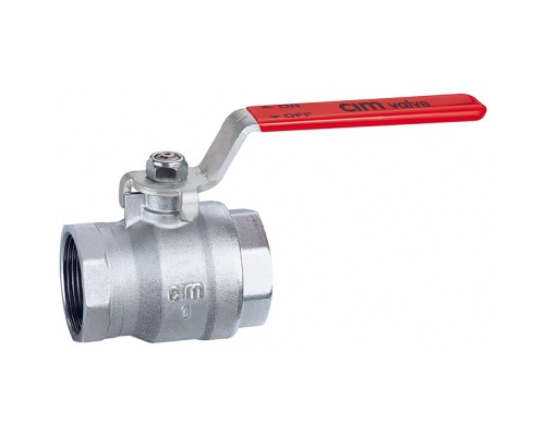 Кран шаровой Cimberio CIM RED5 3/4″ Ду20 Ру40, серия RED5 полнопроходной, внутренняя/внутренняя резьба, управление плоский рычаг Кран шаровой Cimberio CIM RED5 3/4″ Ду20 Ру40, серия RED5 полнопроходной, внутренняя/внутренняя резьба, управление плоский рычаг