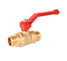 Кран шаровой ГАЛЛОП Стандарт 223 1/2″ Ду15 Py16 НР-НР полнопроходной, управление ручка-рычаг, корпус - латунь