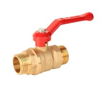 Кран шаровой ГАЛЛОП Стандарт 223 3/4″ Ду20 Py16 НР-НР полнопроходной, управление ручка-рычаг, корпус - латунь