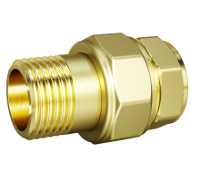 Сгон LD Pride 1″ Ду25 Ру40 американка,разъемный,внутренняя резьба/наружная резьба, корпус — латунь