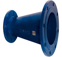 Переход DENDOR Ду65x80 Ру10 напорный фланцевый чугунный