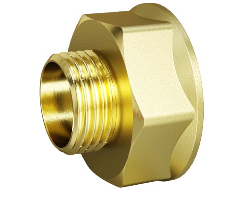 Переход LD Pride Ду20х15 (3/4″ВР х 1/2″НР) латунь Переход LD Pride Ду20х15 (3/4″ВР х 1/2″НР) латунь