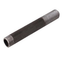 Сгон стальной КАЗ удлиненный 1/2″ Ду15 Ру16 L=300мм без комплекта ГОСТ 3262-75