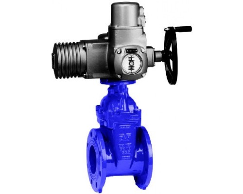 Задвижка AVK 06/30 клиновая фланцевая короткая, с электроприводом AUMA norm DN600 PN10 Задвижка AVK 06/30 клиновая фланцевая короткая, с электроприводом AUMA norm DN600 PN10