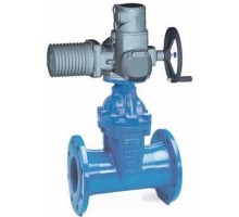 Задвижка AVK клиновая фланцевая длинная с электроприводом AUMA norm DN400 PN16